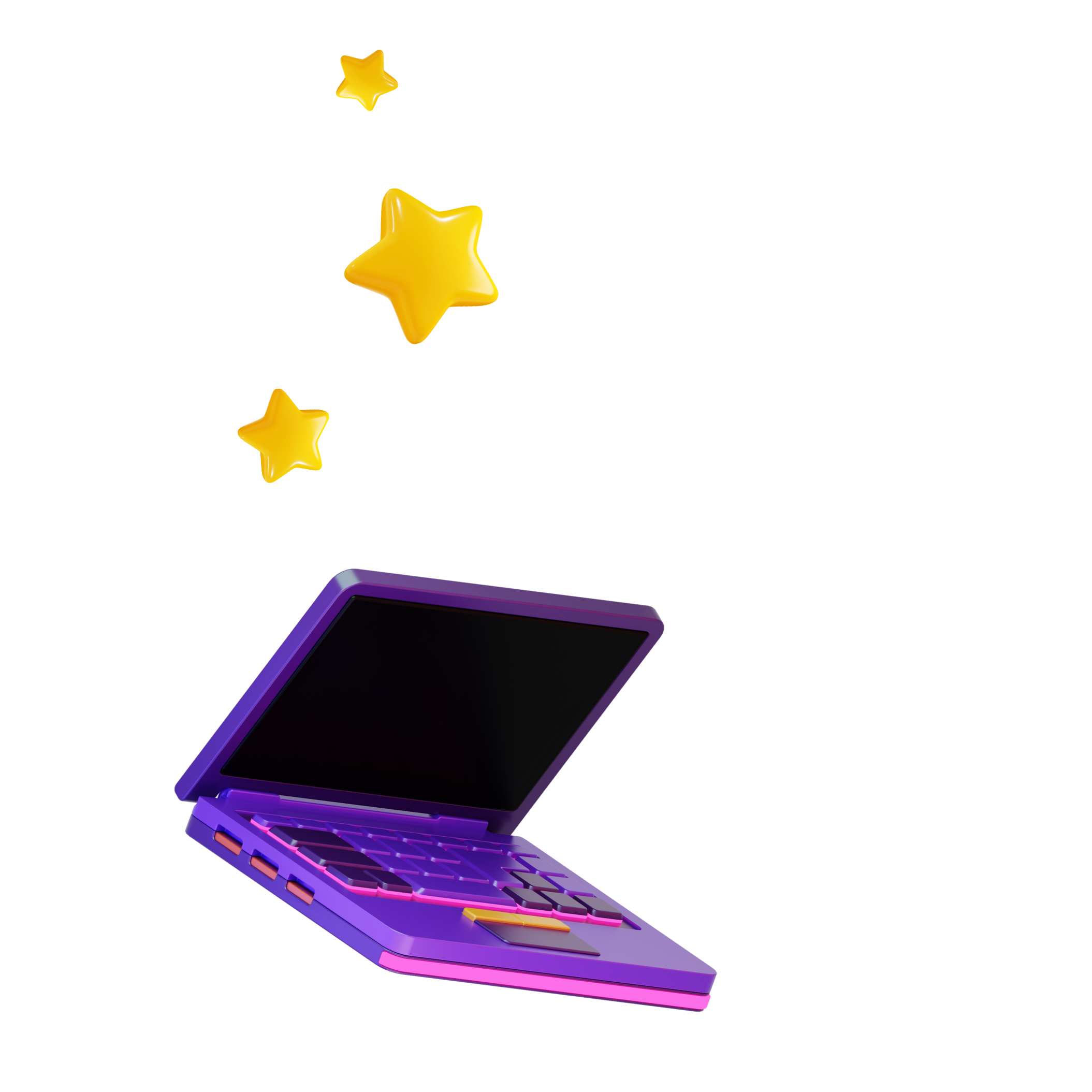 Icon Bintang & Laptop